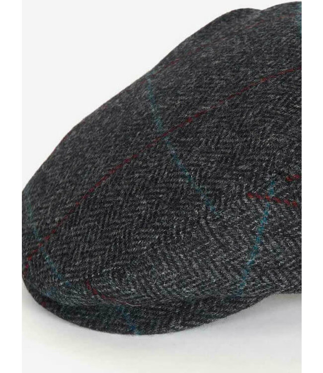 Barbour Pet, Type Cairn Flat Cap, Grijs, Rood, Blauw