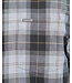Barbour Tailored Fit, Overhemd, Katoen, Grijs Beige Tartan Ruit