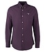 Barbour Overhemd, Tailored Fit, Katoen, Aubergine Kleur, Fig