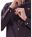 Barbour Overhemd, Tailored Fit, Katoen, Aubergine Kleur, Fig