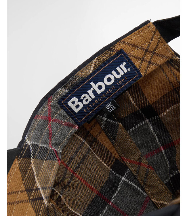 Barbour Wax  Sports Cap, Anti-Perspiration,  Donkerblauw