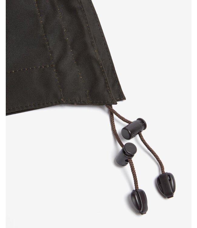 Barbour Wax Capuchon, Kleur Olijf / Olive. Classic Sylkoil