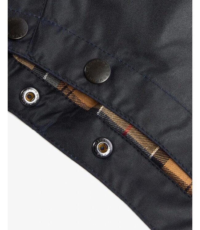 Barbour Wax Capuchon, Kleur Donkerblauw / Navy