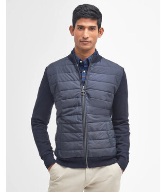 Barbour Barbour, Vest met Rits, Merino Wol, Donkerblauw