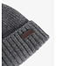 Barbour Muts, Beanie, Fleece Voering, Grijs