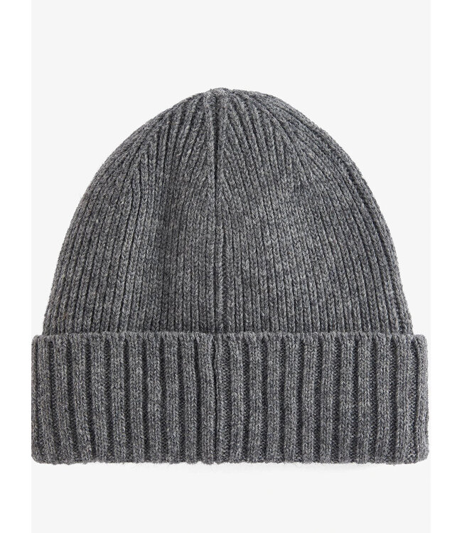 Barbour Muts, Beanie, Fleece Voering, Grijs