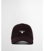 Barbour Sports Cap, Ribcord, Donkerbruin