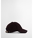 Barbour Sports Cap, Ribcord, Donkerbruin