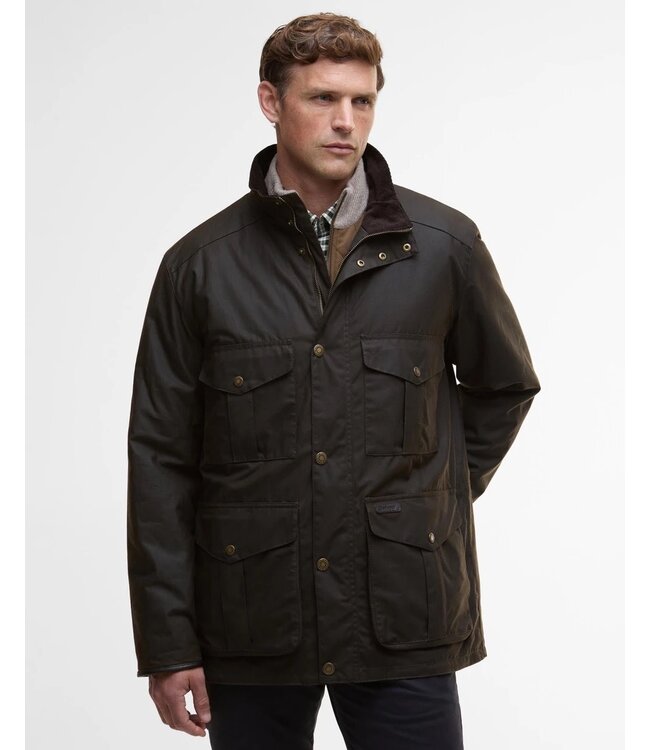 Barbour Wax Jas, Model Westward, Olijfgroen, Olive