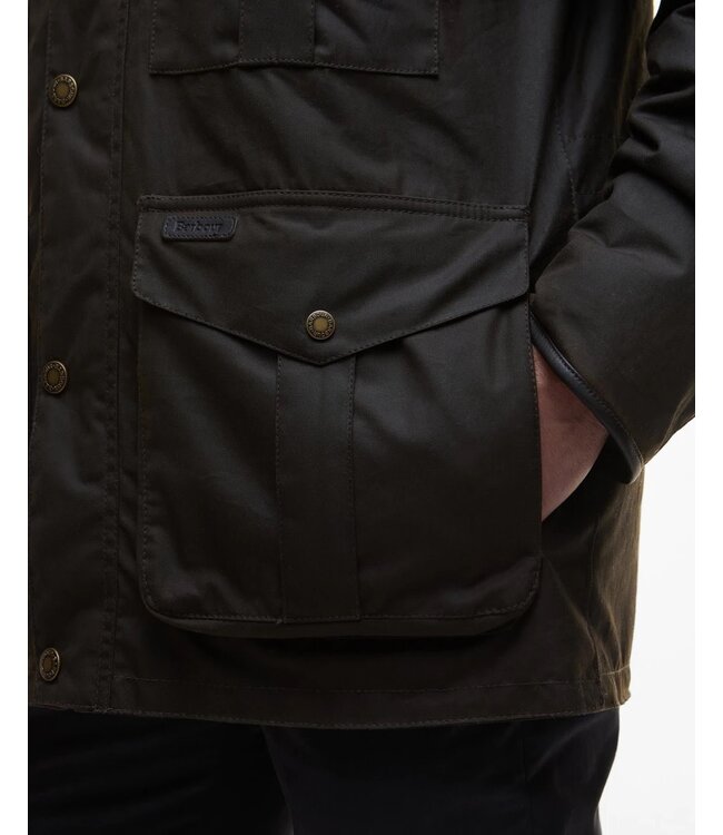Barbour Wax Jas, Model Westward, Olijfgroen, Olive