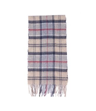 Barbour Barbour,  Sjaal, Merino Cashmere Mix, Tartan Grijs, Beige, Rood Geruit