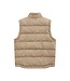 Bugatti Bodywarmer, Suède, Horizontaal Gestept, Beige