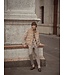 Bugatti Bodywarmer, Suède, Horizontaal Gestept, Beige