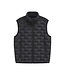 Bugatti Bodywarmer, Materiaal Mix, Donkerblauw Gestept