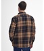 Barbour Overshirt, Model Willberry, Knoopsluiting, Blauw, Beige, Bruin Geruit