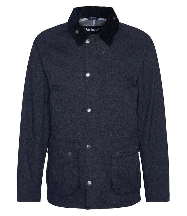 Barbour Driekwart Jas, Model, Winter Bedale Waterproof Jacket, Donkerblauw