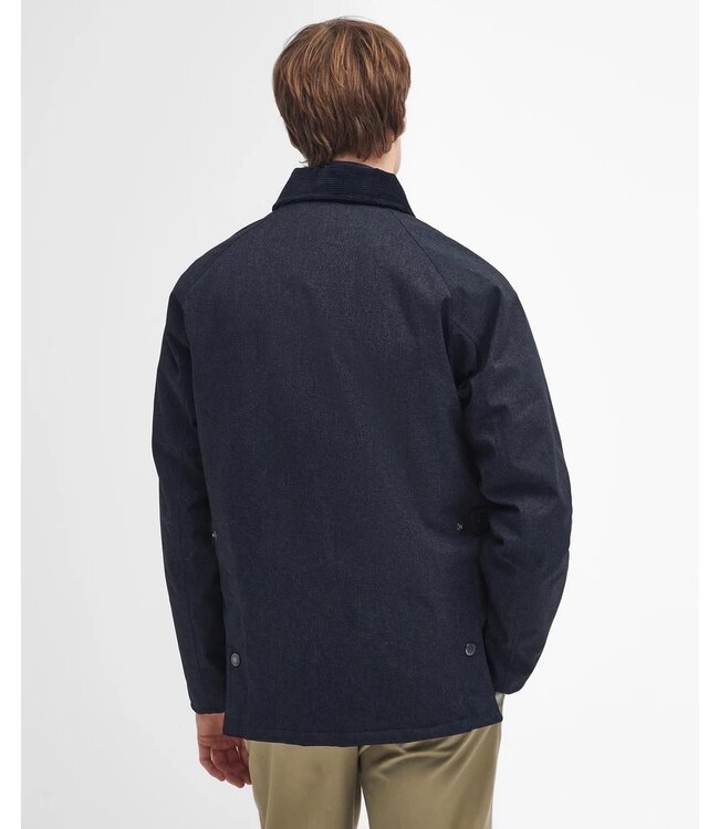 Barbour Driekwart Jas, Model, Winter Bedale Waterproof Jacket, Donkerblauw