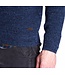 Barbour Barbour, Trui, Wol, Blauw Gemeleerd, Ronde Hals