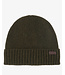 Barbour Muts, Beanie, Fleece Voering, Dark Green, Groen
