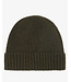 Barbour Muts, Beanie, Fleece Voering, Dark Green, Groen