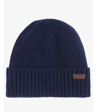 Barbour Barbour, Muts, Beanie, Fleece Voering, Classic Navy, Blauw
