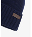 Barbour Muts, Beanie, Fleece Voering, Classic Navy, Blauw