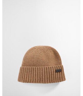 Barbour Barbour, Muts, Beanie, Fleece Voering, Beigebruin Military Brown