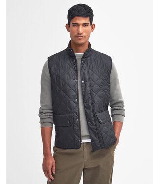 Barbour Barbour, Quilted Bodywarmer met Rits, Donkerblauw, New Lowerdale Gilet, Navy