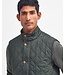 Barbour Quilted Bodywarmer met Rits, Groen, New Lowerdale Gilet, Sage