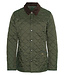 Barbour Jas, Tailored Fit, Quilted, Driekwart, Model Heritage Liddesdale, Olijfgroen, Olive