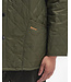 Barbour Jas, Tailored Fit, Quilted, Driekwart, Model Heritage Liddesdale, Olijfgroen, Olive