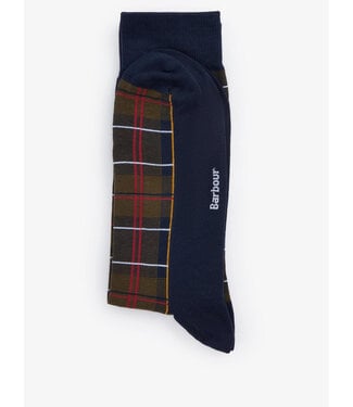 Barbour Barbour, Paar Sokken, Katoen Mix, Geruit, Groen, Blauw, Geel, Grijs, Classic Tartan