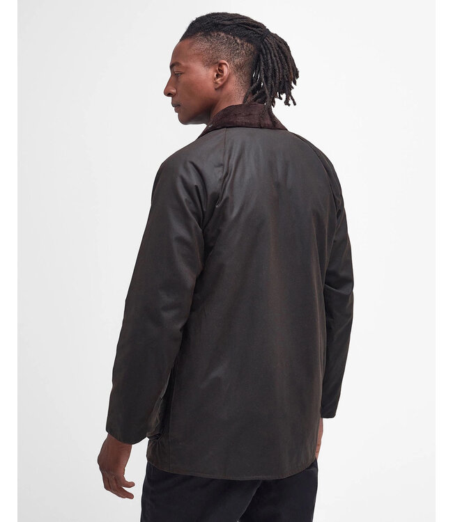 Barbour Wax Jas, Model, Classic Beaufort Waxed Jacket, Olijfgroen / Olive