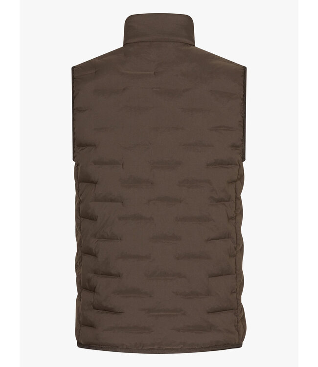 Cavallaro Napoli Bodywarmer, Model Corrado, Bruin