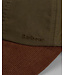 Barbour Cap, Model Transport, Olijfgroen met Camel Ribcord Visor