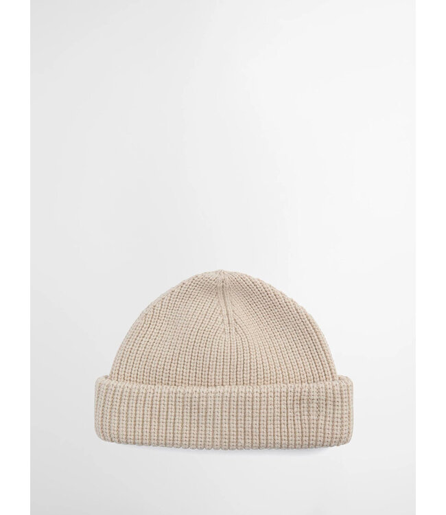 Barbour Muts, Beanie, Model Mosely Fisherman, Off White, Mist