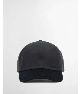 Barbour Barbour, Cap, Model Ashby, Donkerblauw met Donkerblauw Ribcord Visor