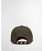 Barbour Cap, Model Ashby, Olijfgroen met Bruin Ribcord Visor