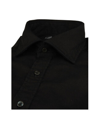 Stenstroms Stenstroms, Overhemd, Lange Mouw, Stretch, Casual, Zwart Denim, Slimline