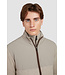 Paul & Shark Hybrid Jas/Vest met Rits, Wol, Cashmere, Suede en Typhoon Re-4x4 Stretch Details, Beige