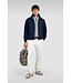 Paul & Shark Hybrid Jas/Vest met Rits, Merino Wol, Rain System® by Loro Piana, Donkerblauw
