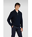 Paul & Shark Paul & Shark, Trui, Half-Zip, Tech Wol Mix, Donkerblauw