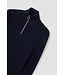 Paul & Shark Trui, Half-Zip, Tech Wol Mix, Donkerblauw