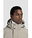 Paul & Shark Winter Parka Jas met Afneembare Capuchon, Re-Goose Dons Voering, Beige