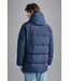 Paul & Shark Winter Parka Jas met Afneembare Capuchon, Re-Goose Dons Voering, Donkerblauw