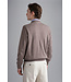 Paul & Shark Trui, Ronde Hals, 4-Seizoenen, Merino Wol, Riviera Line, Beige