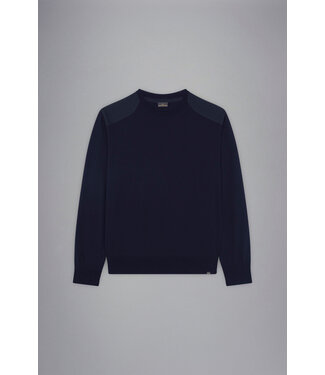 Paul & Shark Paul & Shark, Sweater, Ronde Hals, Donkerblauw