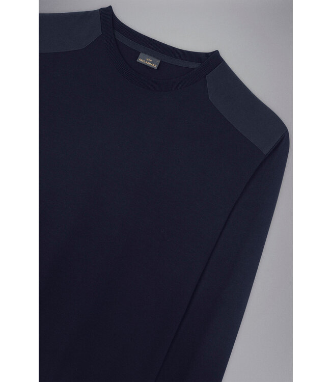 Paul & Shark Sweater, Ronde Hals, Donkerblauw