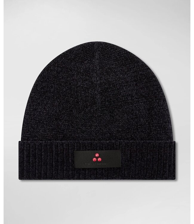 Peuterey Muts, Beanie, Chenille, Donkerblauw