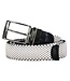 Paul & Shark Riem, Gevlochten, Reversibel Blauw of Wit